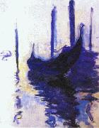 Claude Monet Gondolas in Venice oil painting on canvas